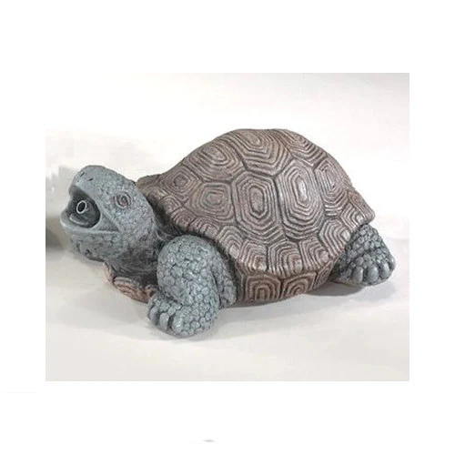 Turtle Plumbed Spouting Garden Statue 10.5" Long - Image 2