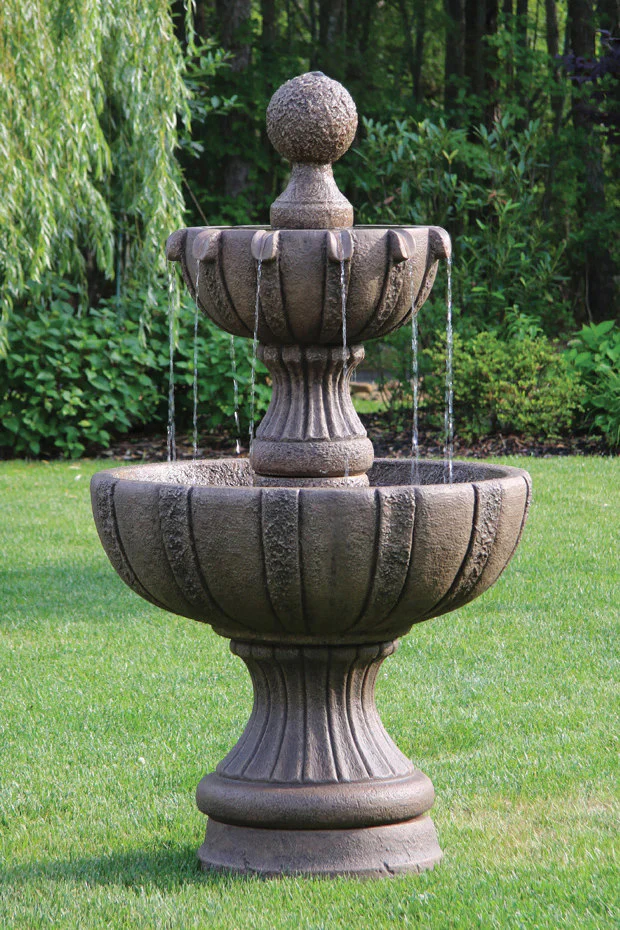 Two Tier Torino Fountain Grand Scale and Style 65.25" High - Image 2