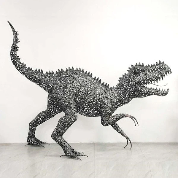 Tyrannosaurus Metal Dinosaur Sculpture Giant - Image 8
