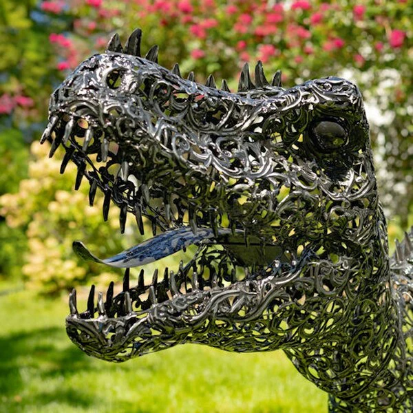 Tyrannosaurus Steel Dinosaur Sculpture Giant - Image 2