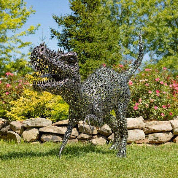 Tyrannosaurus Steel Dinosaur Sculpture Giant - Image 5