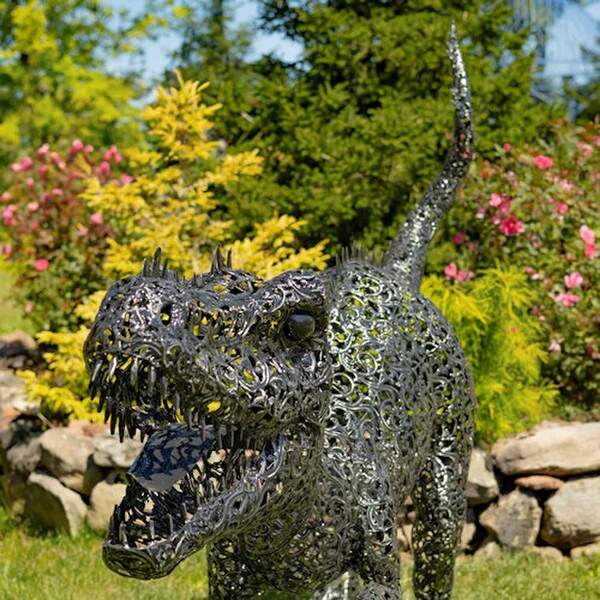 Tyrannosaurus Steel Dinosaur Sculpture Giant - Image 6