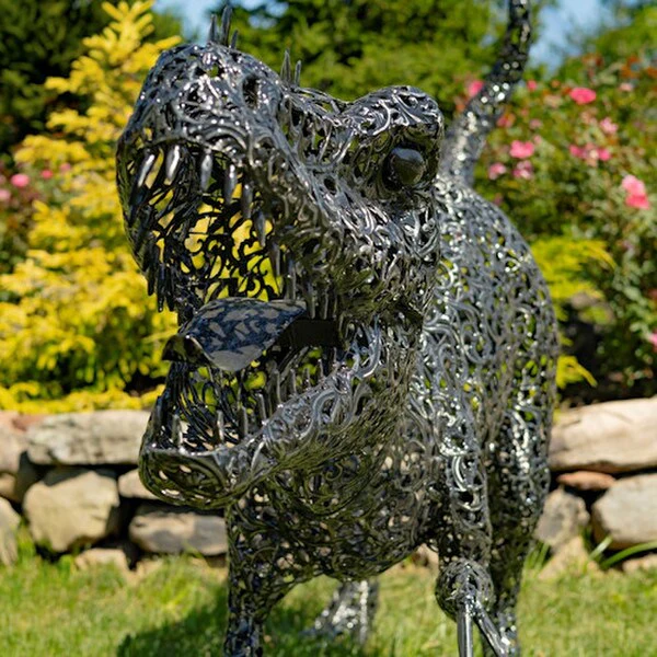 Tyrannosaurus Steel Dinosaur Sculpture Giant - Image 7