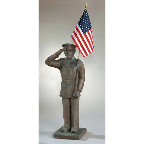 Armed Forces USA Marines Garden Statue 41.25" High - Image 4