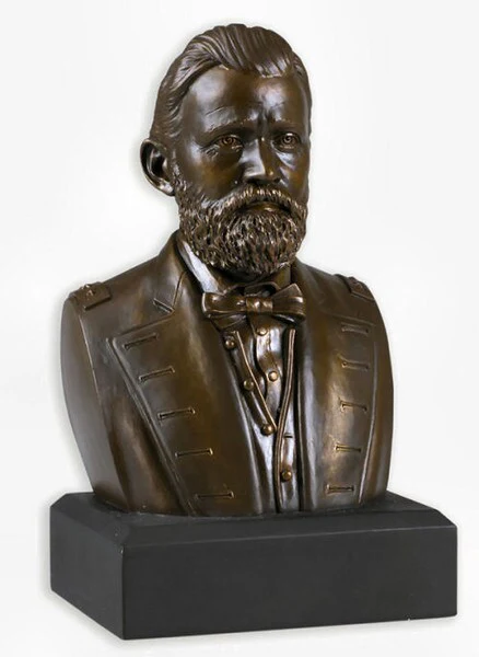 Ulysses S. Grant Bust 6 " High Bronze