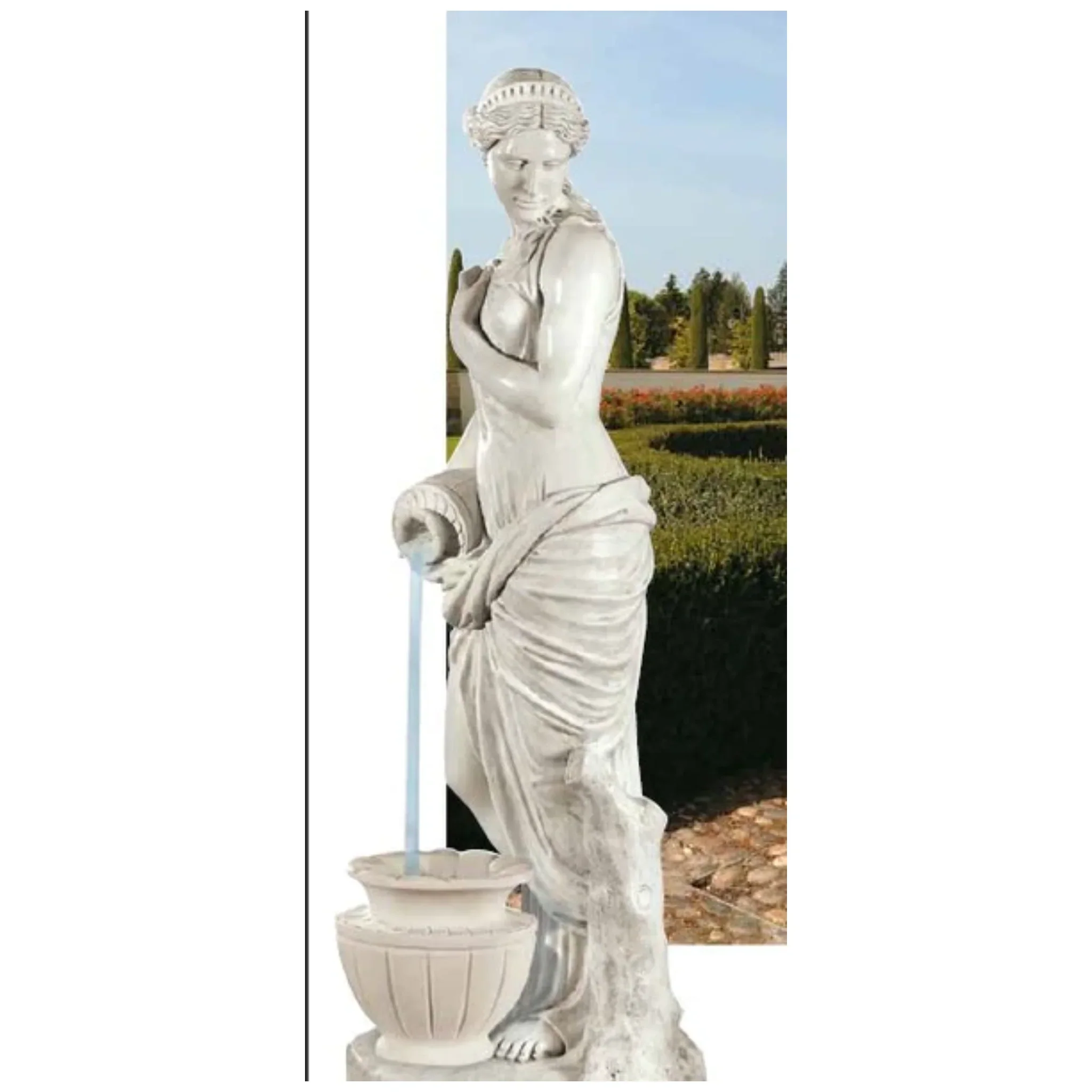 Venus With Urn Piped Fountain Feature - Image 2