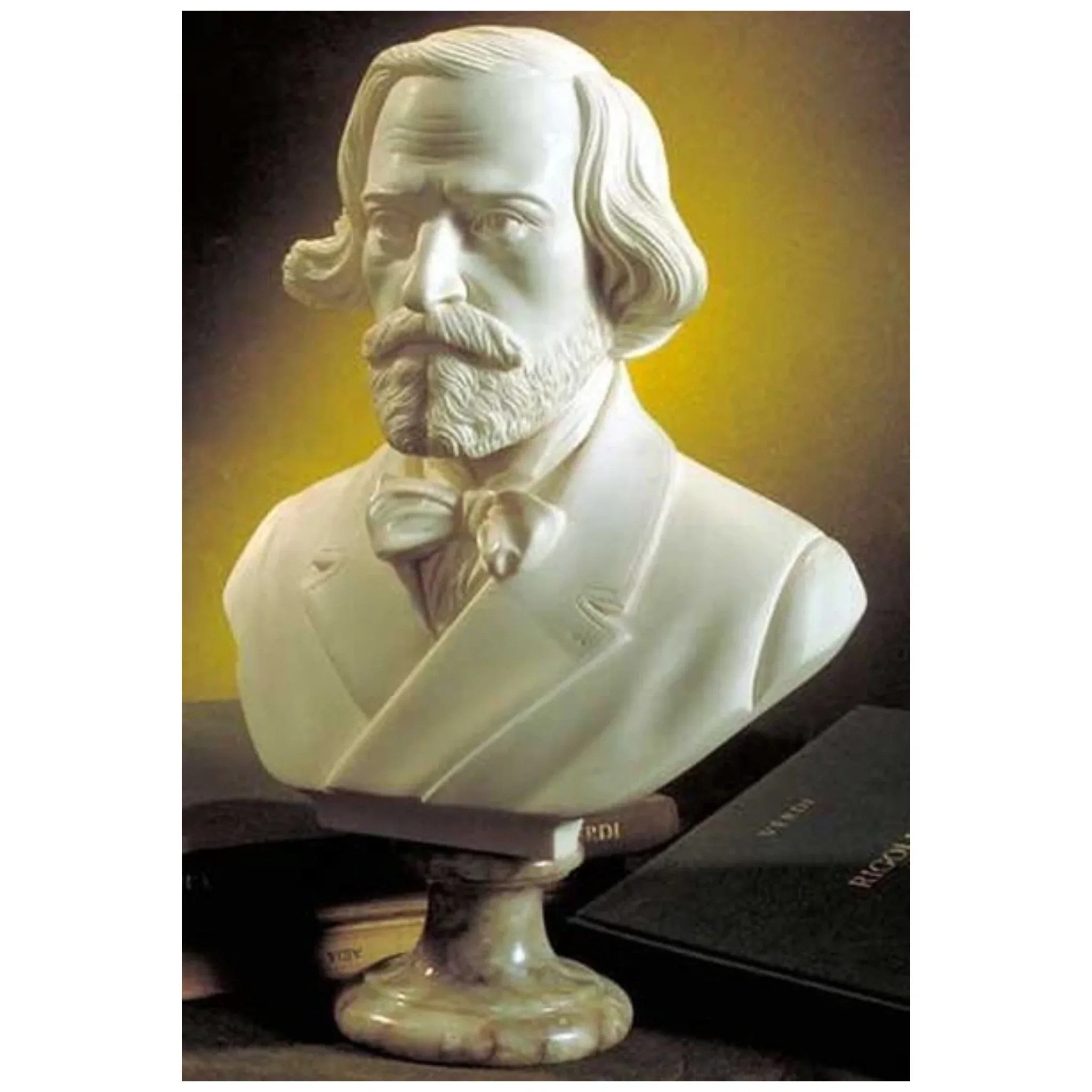 Verdi Giuseppe Bust 13" High