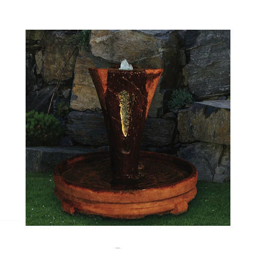 Vesuvio Fountain Contemporary Design Lighted