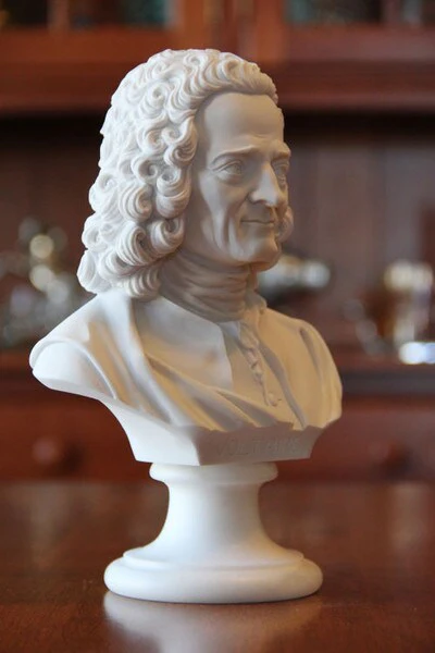 Voltaire - Author & Philosopher Bust - Image 3