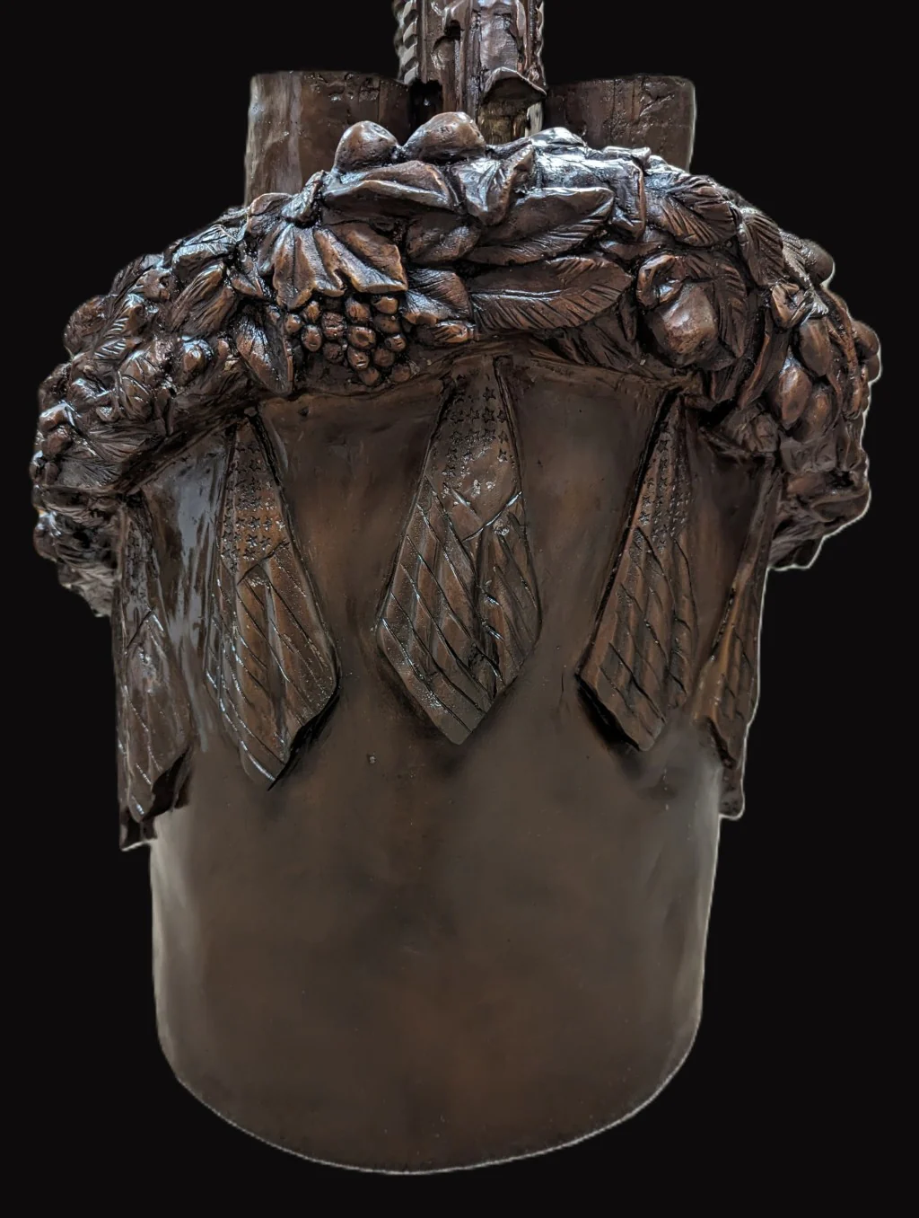 War Memorial Battle Guardian of Freedom Bronze Battle Cross Sculpture - Image 7