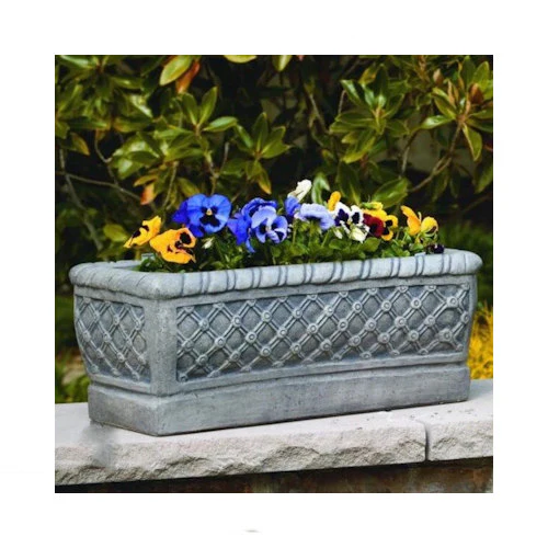 Weaved Box Rectangle Garden Planter - Image 2