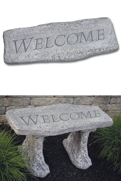 Welcome Garden Bench