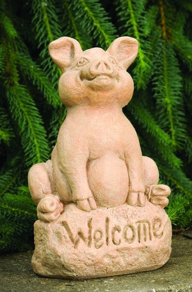 Welcome Percy Pig Sculpture