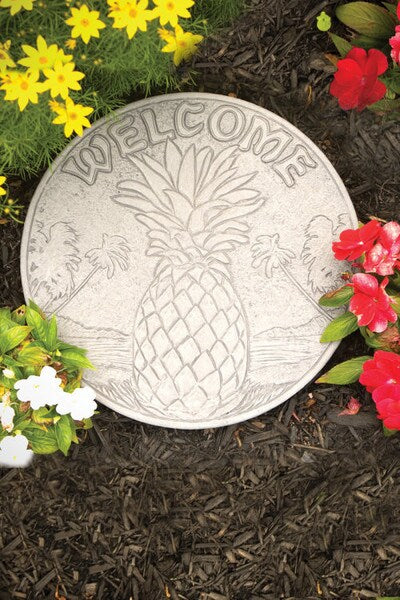 Welcome Pineapple Garden Stepping Stone - Image 2