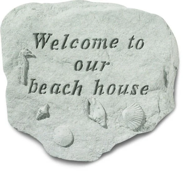Welcome To Our Beach W/sea Shells