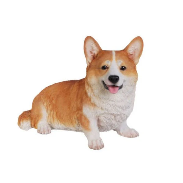 Welsh Corgi Life Size Statue