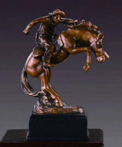 Western Cowboy - 6" High Bronco Breaker - Image 2