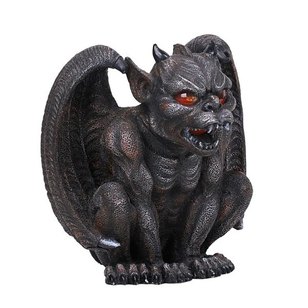 Winged Gargoyle Candle Holder Figurine