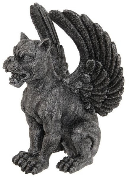 Winged Lioness Gargoyle