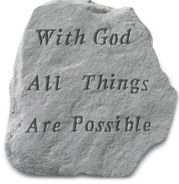 With God All Things Are Possible