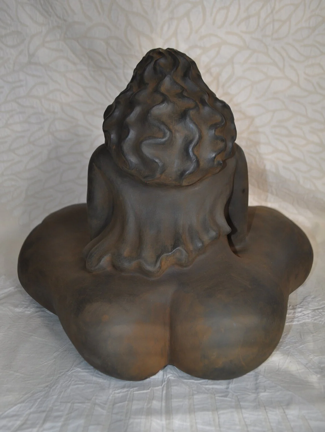 Woman with Open Hands by Sigrid Herr Sculpture - Image 5